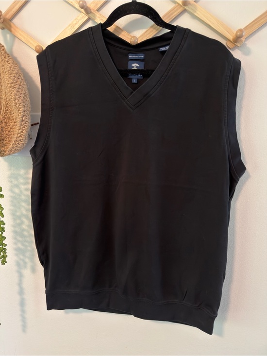 Pebble Beach Other - Pebble Beach V-Neck Golf Vest Large Black